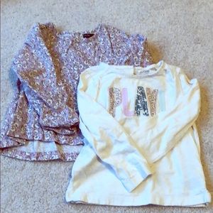 Gap 3T bundle shirt